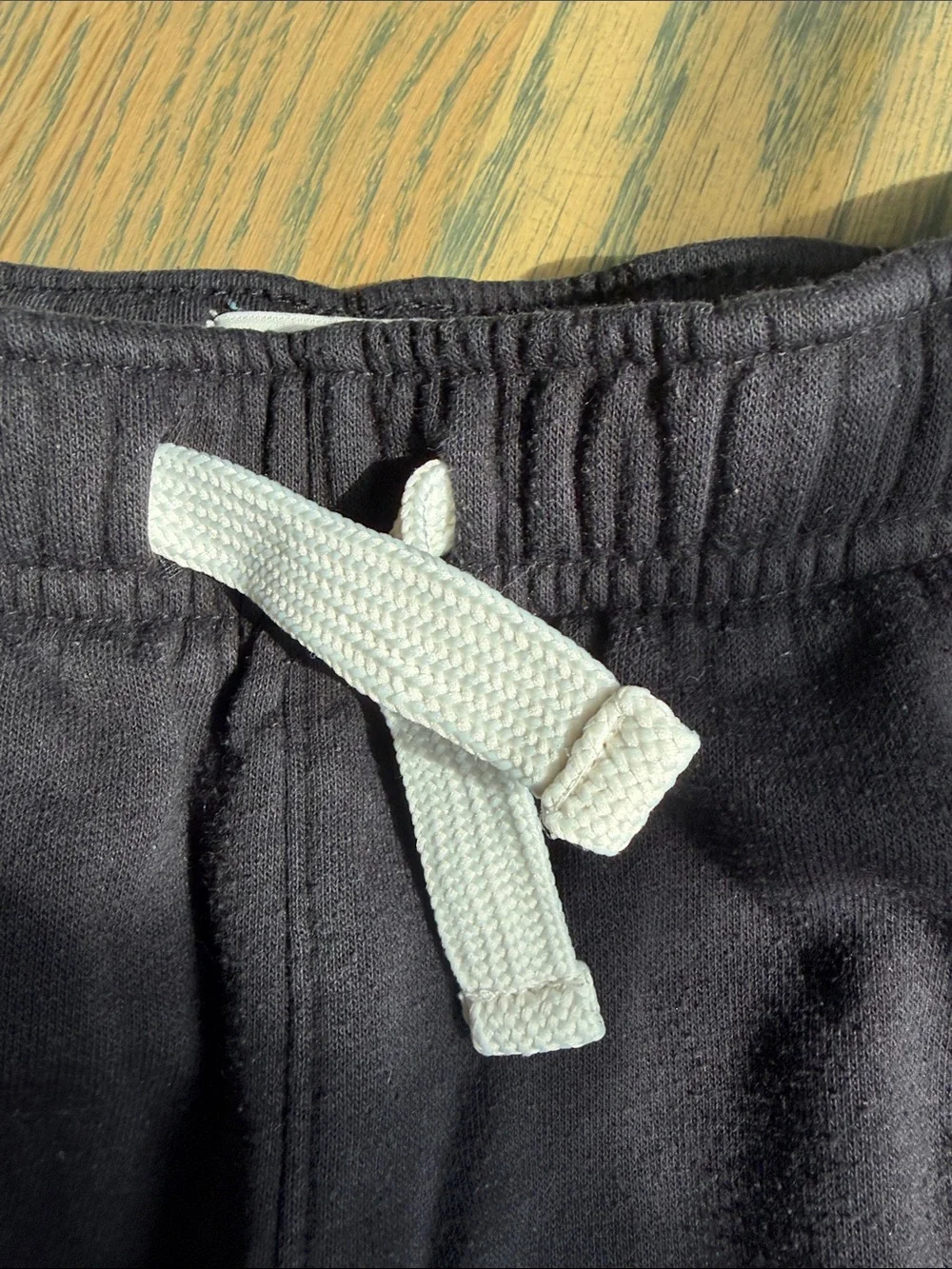 Men's Black Drawstring Shorts